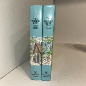 The‎ World's Best Fairy Tales Vol 1&2 Reader's Digest Set Vtg 1990 HC